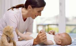 Comunicación gestual durante los masajes infantiles
