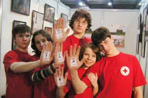 Voluntarios de Cruz Roja Juventud
