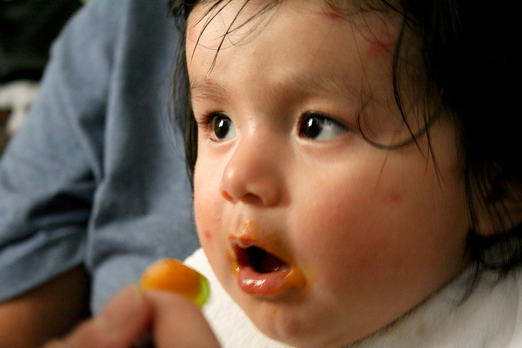 Patrones alimentarios en el bebé  que debes conocer
