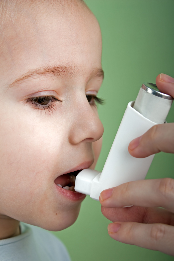 Síntomas del asma en los niños 