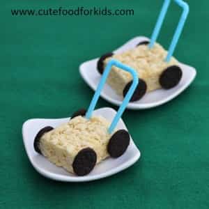 receta infantil cortadora de cesped