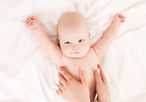 masajes en bebes