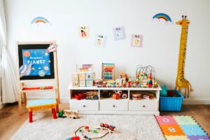Muebles Montessori para niños.
